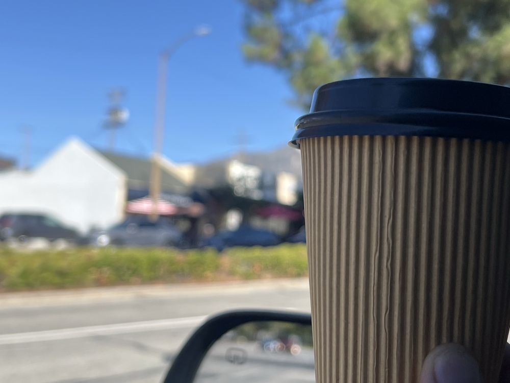 A rich, dark coffee served at Café Montrose